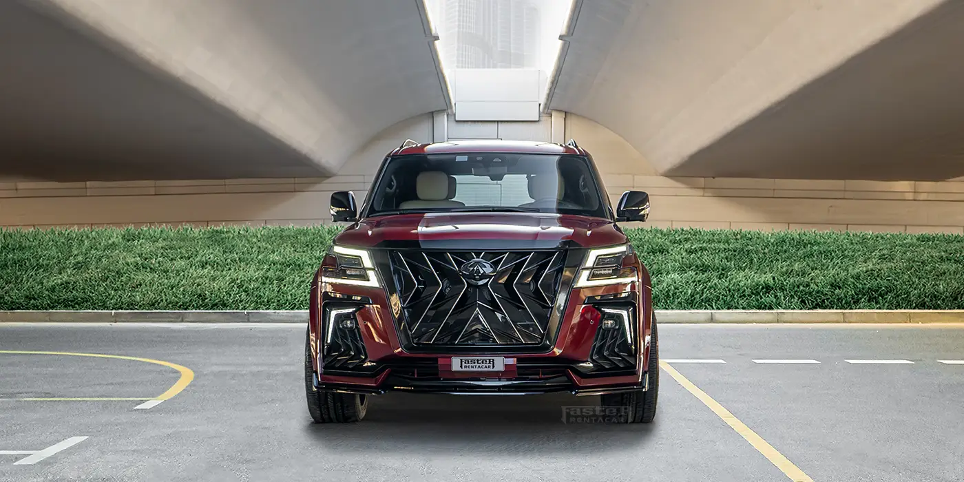 Infiniti-Qx80 Front View